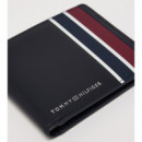 Th Corp Mini Cc Wallet Space Blue  TOMMY HILFIGER