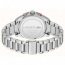 Reloj Plateado  LACOSTE