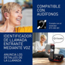 Teléfono Inalámbrico PANASONIC con Contestador Automático KX-TGM420