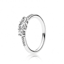 PANDORA Joyería Anillo en Plata de Ley Brillo de Cuento de Hadas 196242CZ