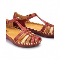 PIKOLINOS Sandalias Rojas 655-0843C1-520