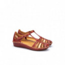 PIKOLINOS Sandalias Rojas 655-0843C1-520