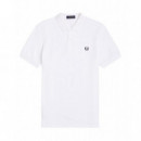 Polos Polo FRED PERRY M6000 Blanco