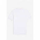 Polos Polo FRED PERRY M6000 Blanco