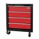 Armario Modular Taller Negro-rojo FARGO TOOLS