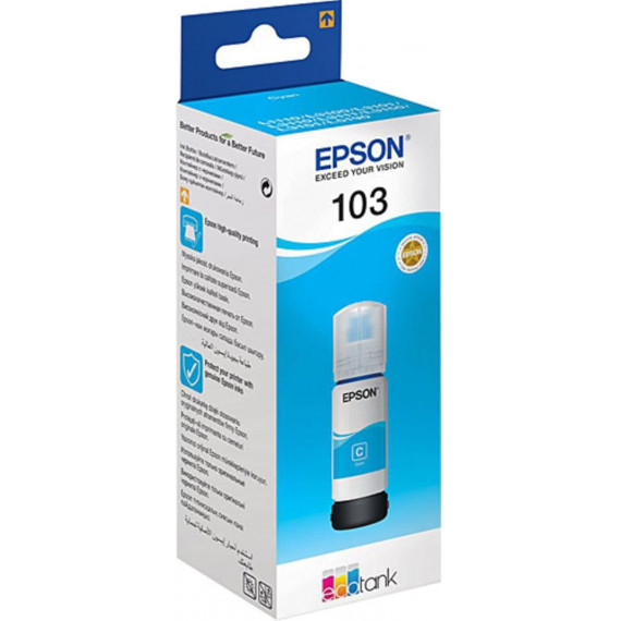 Tinta EPSON Ecotank 103 Azul