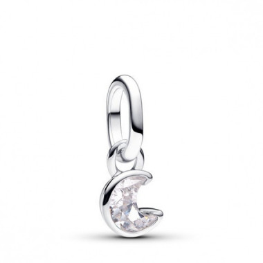 PANDORA Charm Mini Colgante en Plata de Ley Luna Brillante​ 793364C01