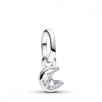 PANDORA Charm Mini Colgante en Plata de Ley Luna Brillante​ 793364C01