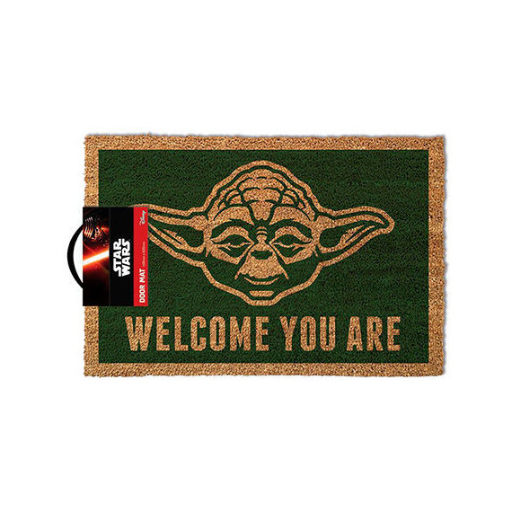 Felpudo Star Wars Yoda Welcome You Are 40X60