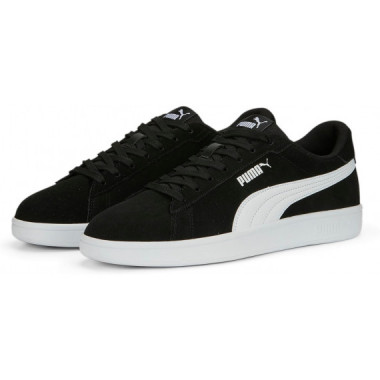 Zapatilla PUMA Smash 3.0 Negro-blanco