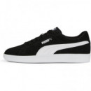 Zapatilla PUMA Smash 3.0 Negro-blanco