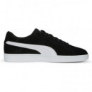 Zapatilla PUMA Smash 3.0 Negro-blanco