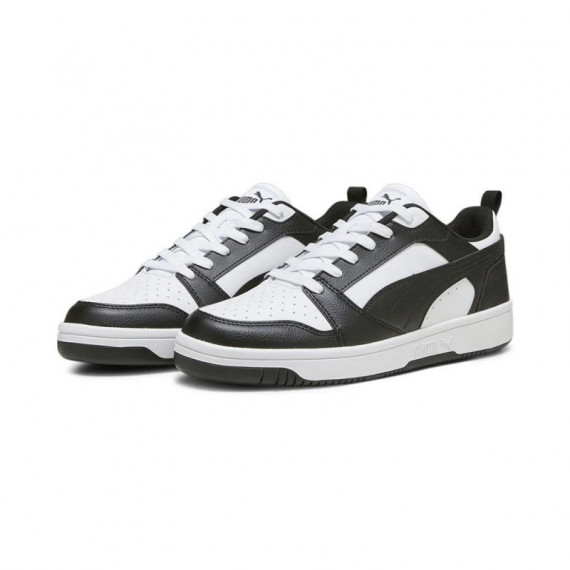 Zapatilla PUMA Rebound V6 Low Negro-blanco