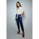 Salsa Jeans Vaqueros Mujer Pantalones SALSA Chinos Secret Push In Cropped Slim