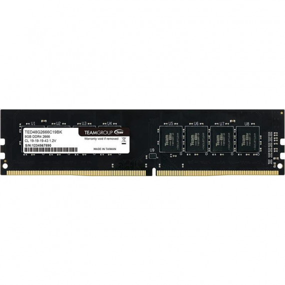 Memoria Ram 8GB Teamgroup Elite DDR4 2666MHZ  TEAM GROUP