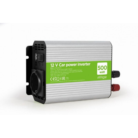 ENERGENIE Conversor Inverter / Inversor de Corriente 500W de 12V