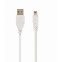 GEMBIRD Cable USB a Mini USB 1.8M Blanco