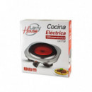 Cocina Electrica Vitroceramica Inox 1 Fuego 1.200 W  LARRYHOUSE