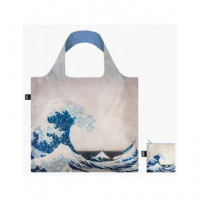 Loqiho.wa.r Bolsa Plegable Recicable The Great Wave 50X42CMS/ hasta 20KGS  LOQI