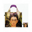 LOQI Fk.sp.r Bolsa Plegable Recicable Frida Khalo 50X42CMS/ hasta 20KGS