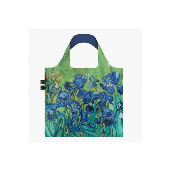 LOQI Vg.ir Bolsa Plegable Vincent Van Gogh Irises 50X42CMS/ hasta 20KG