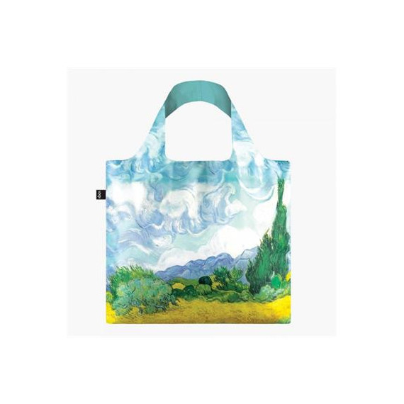 LOQI Vg.wh.r Bolsa Plegable Van Gogh a Wheat Field 50X42CMS/ hasta 20KG