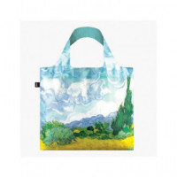 LOQI Vg.wh.r Bolsa Plegable Van Gogh a Wheat Field 50X42CMS/ hasta 20KG