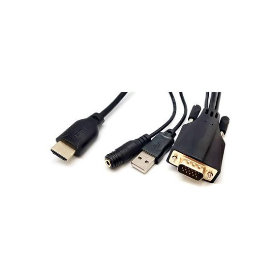 Euroconnex Cable Hdmi/m a Vga/m + Audio,usb 1.8MTRS 0287  EVITTA