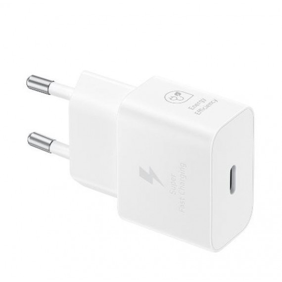 SAMSUNG Cargador Usb-c 25W Gan Blanco sin Cable EP-T2510NWEGWW