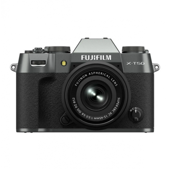 Kit FUJIFILM XT50 + XF15-45MM F3.5-5.6 Ois Pz Charcoal Silver