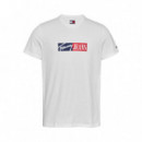 Camiseta de Corte Slim con Logo Distintivo  TOMMY HILFIGER