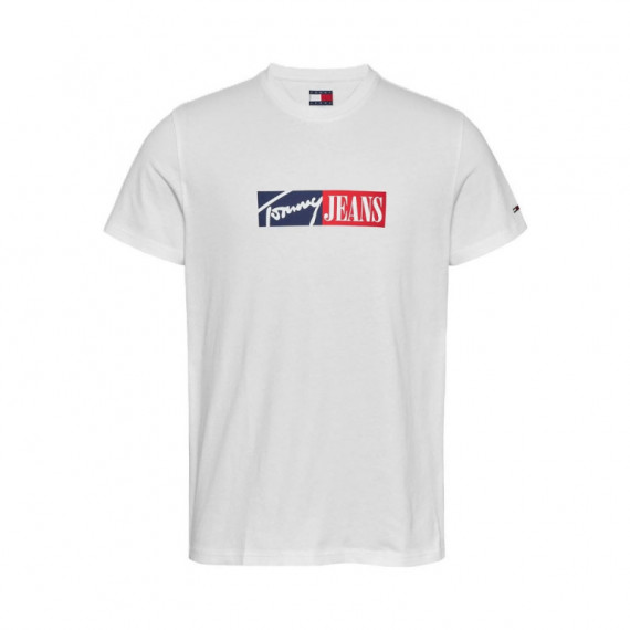 Camiseta de Corte Slim con Logo Distintivo  TOMMY HILFIGER