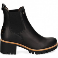 Botin Elasticos Napa Negro  PANAMA JACK