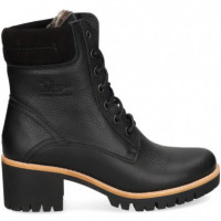 Botin Refuerzo Napa Negro  PANAMA JACK