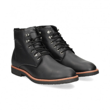 BOTIN 2 GANCHOS NAPA GRASS NEGRO