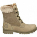 Botin Refuerzo Pelo Nobuck Kaki  PANAMA JACK