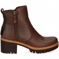 Botin Cremallera Napa Cuero  PANAMA JACK