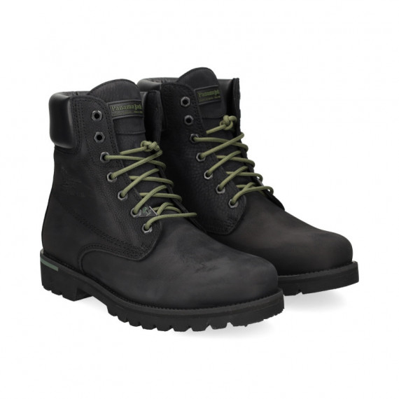 Botin Refuerzo Nobuck Negro  PANAMA JACK