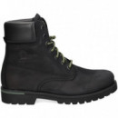 Botin Refuerzo Nobuck Negro  PANAMA JACK