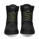 Botin Refuerzo Nobuck Negro  PANAMA JACK