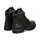 Botin Refuerzo Goretex Nobuck Negro  PANAMA JACK