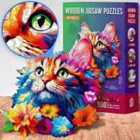 Puzzle de Madera Gato 300 piezas