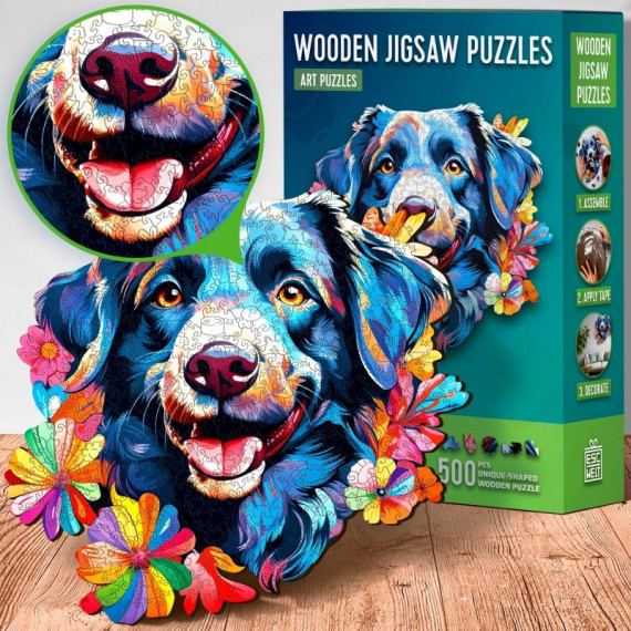 Puzzle de Madera Perro 300 piezas