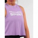 Thaesia Crossfit® Crop Tank Bloom  NORTHERN SPIRIT