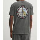 Camiseta TOMMY JEANS Compass Tee Gris