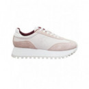 Runner Laceup Ml Suede Lilac Ash/bright  CALVIN KLEIN