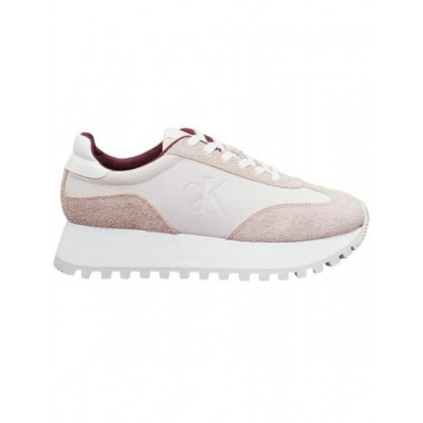 Runner Laceup Ml Suede Lilac Ash/bright  CALVIN KLEIN