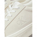 Vulc Flatform Laceup Low Mg S Creamy Whi  CALVIN KLEIN