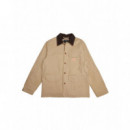 Chaquetas Hombre Chaqueta DEUS EX MACHINA Barn Khaki