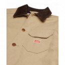 Chaquetas Hombre Chaqueta DEUS EX MACHINA Barn Khaki